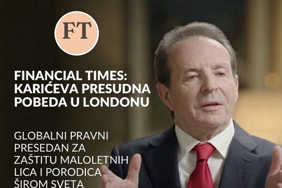 PRAVNA POBEDA: Sudski presedan u Londonu, brišu se profili maloletnika iz baze "World-Check"