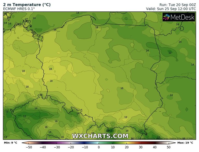 Zrobi się też minimalnie cieplej