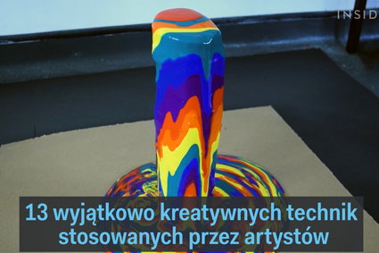 13 wyjątkowych technik stosowanych przez artystów