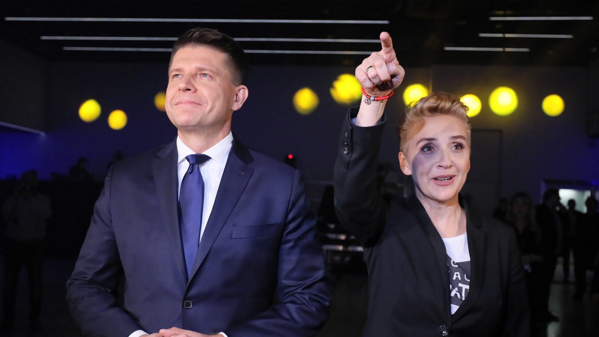 Ryszard Petru i Joanna Scheuring-Wielgus