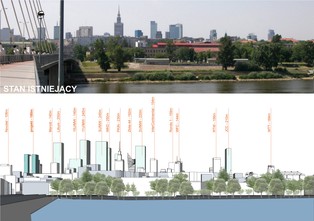 BBI Development chce wybudować 180-metrowy wieżowiec w centrum Warszawy