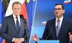 Premier Morawiecki mocno o szefie PO: „Pan Tusk, znowu zapukał w dno od spodu”