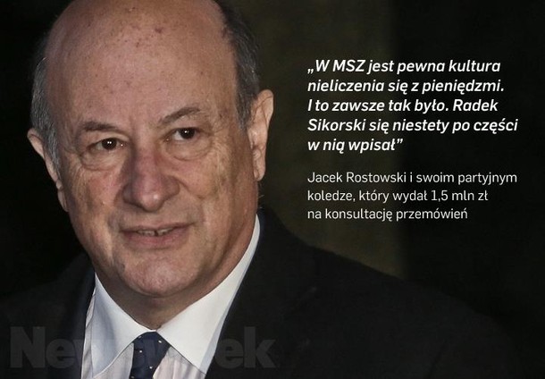 Jacek Rostowski Radosław Sikorski polityka rząd Kopacz