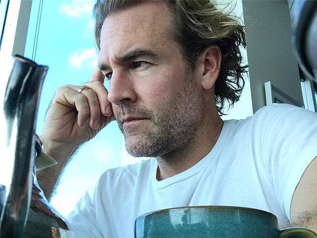 Americký herec James Van Der Beek.