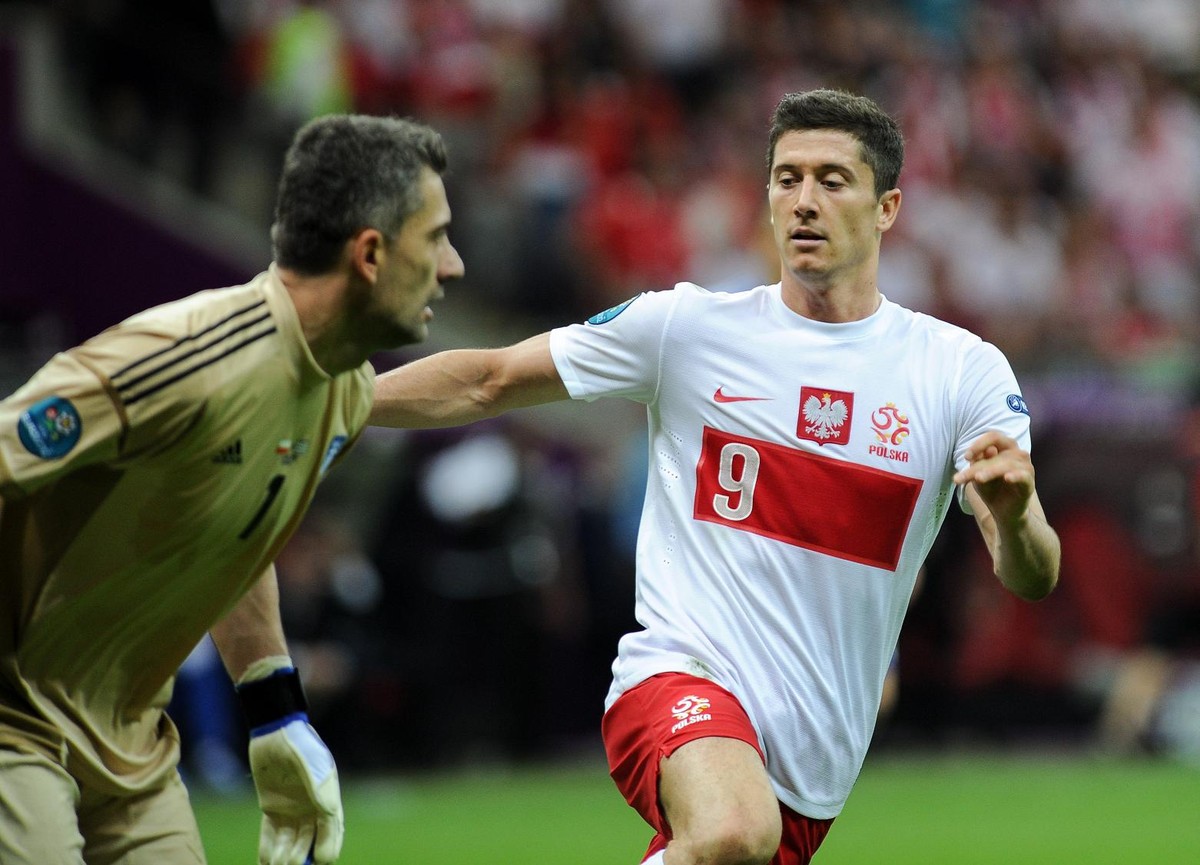 Robert Lewandowski na Euro 2012