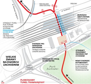 Wielkie zmiany na Dworcu Zachodnim. Autobusy zintegrowane z koleją i transportem miejskim