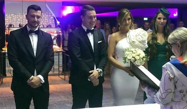 Anđela Đurašković sa mužem