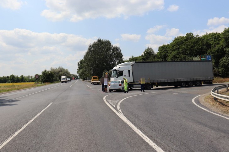 Baleset történt Bicskénél, szemtanúkat keres a rendőrség /Fotó: police.hu