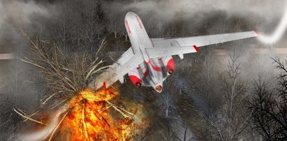 Pilot tuż przed katastrofą: Może nie będzie tragedii...