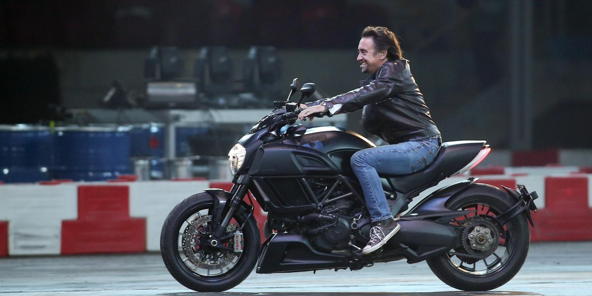 Richard Hammond gwiazdor „Top Gear" miał wypadek motocyklowy