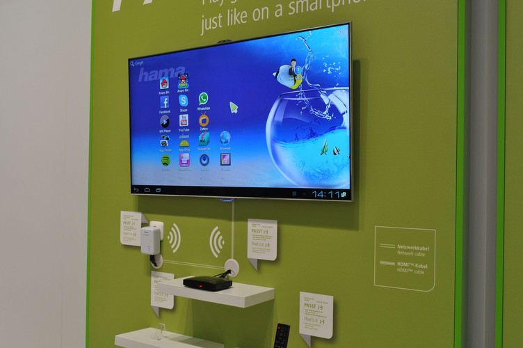 Przystawka HAMA zamieni telewizor w tablet