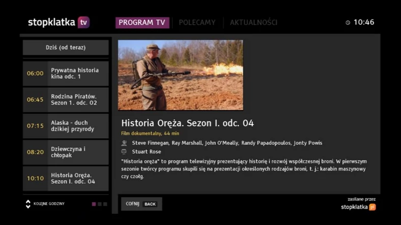 Aplikacje Eska TV i Stopklatka TV nie powalają obfitością treści i ostatecznie raczej rozczarowują