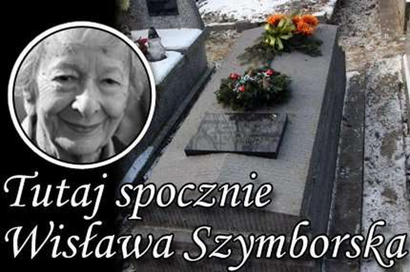 Tutaj spocznie Wisława Szymborska