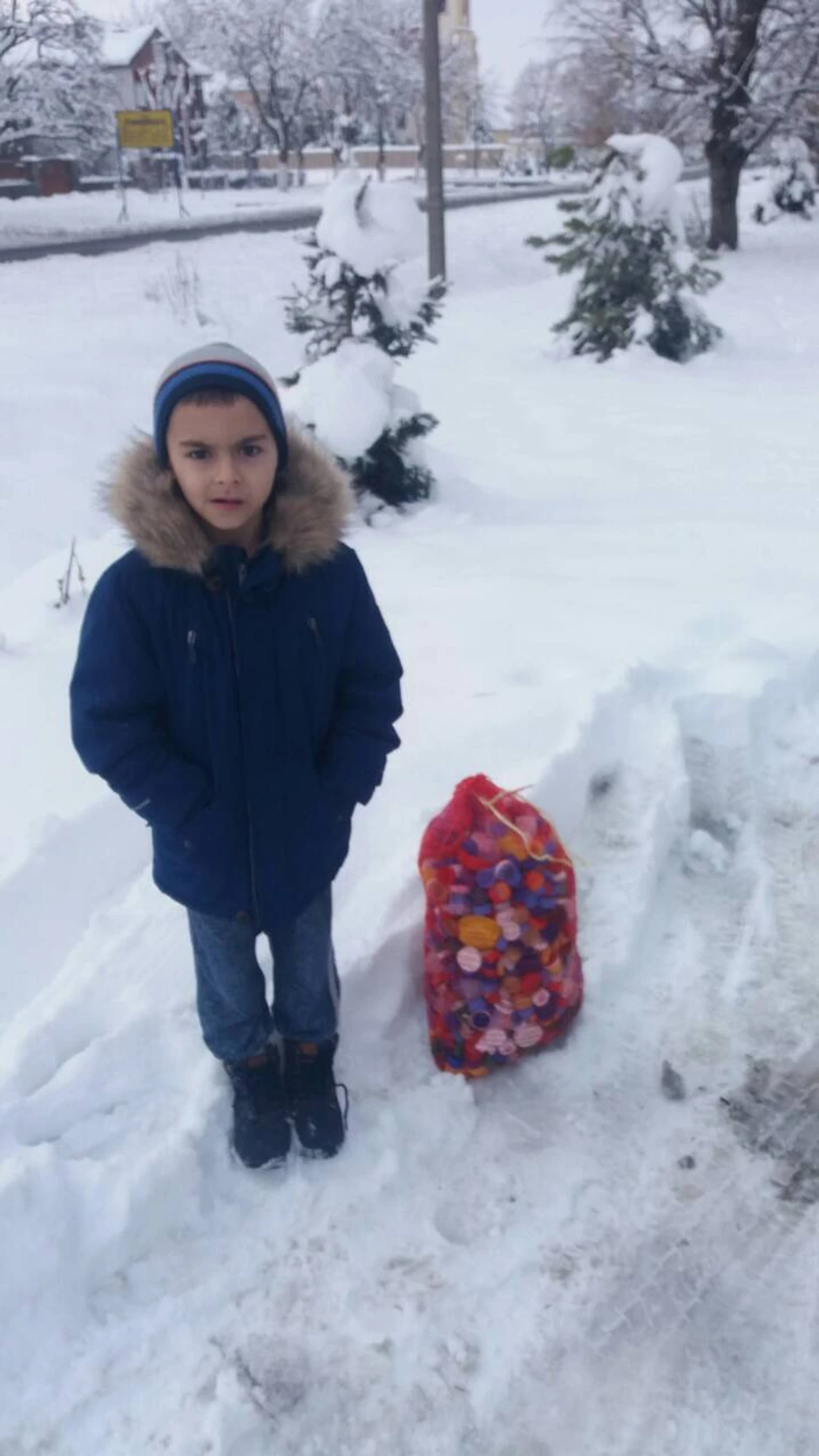 Matija kad je u decembru 2018. odneo pun džak