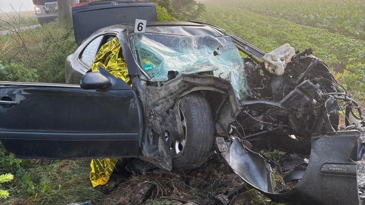 Tragiczny wypadek pod Malborkiem. Nie żyje dwóch nastolatków