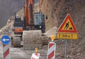 Radovi na putu 