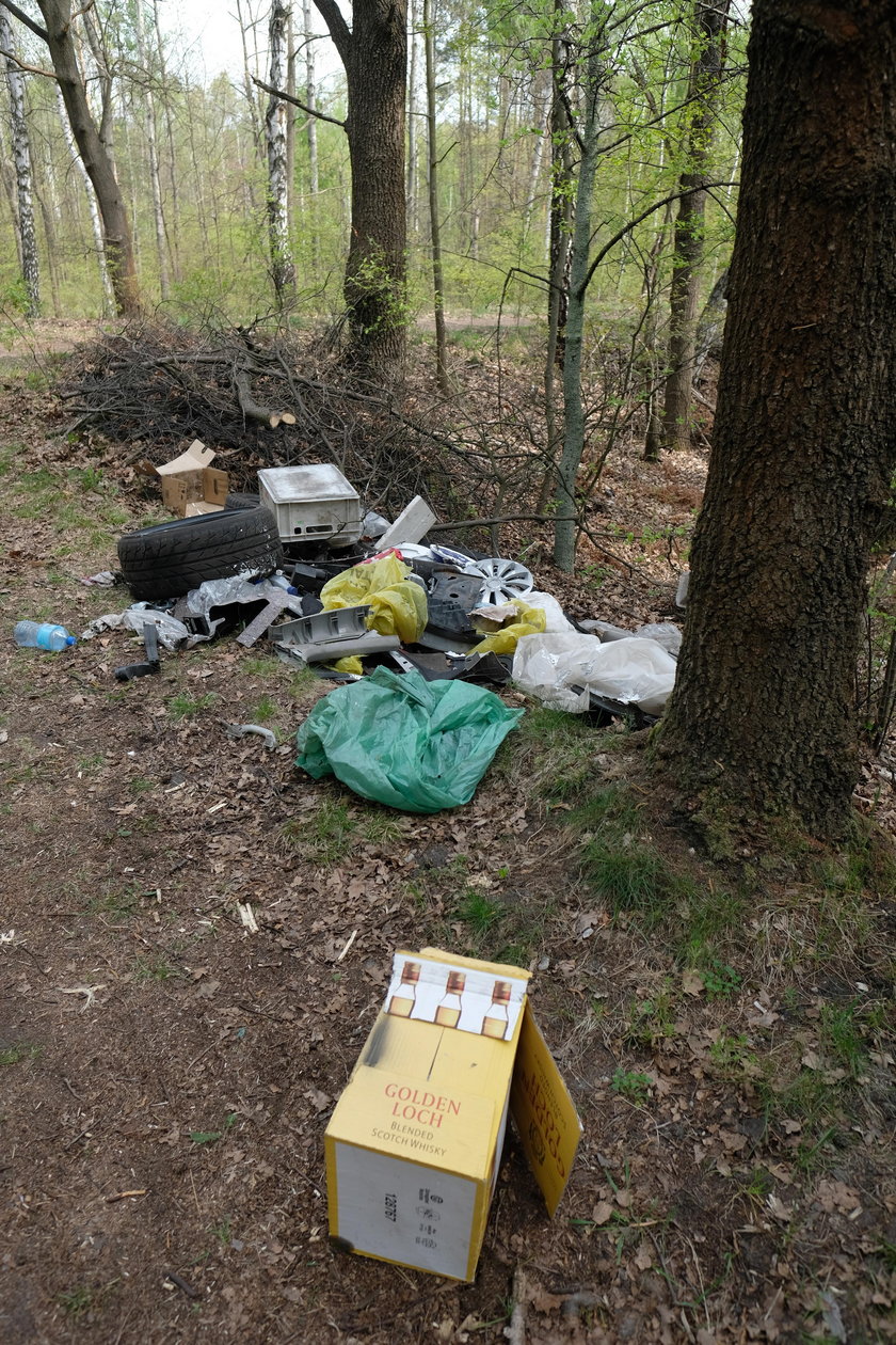 Krzysztof Mazurek (52l.) z Katowic zbiera na zakup fotopułapek