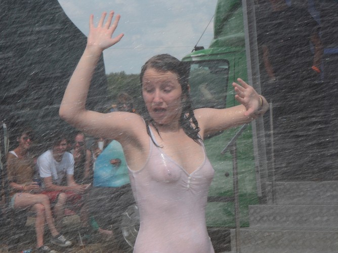 Wybory miss mokrego podkoszulka