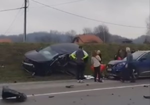 Teška saobraćajna nesreća kod Loznice