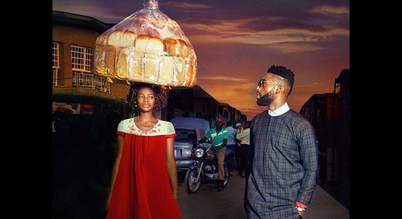 When Olajumoke walked astray into Tinie Tempah's photoshoot for ThisDay Style cover by Ty Bello