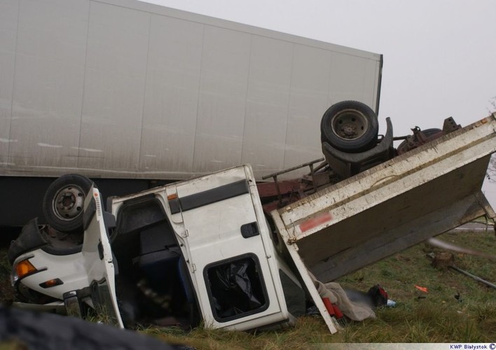 Tragiczny wypadek na krajowej 8
