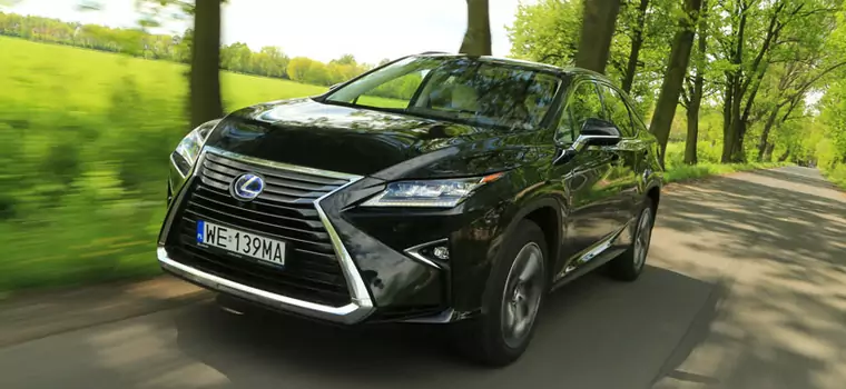 Lexus RX 450h - SUV dla fanów hybryd