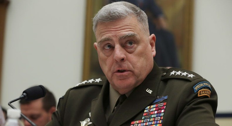 Chairman of the Joint Chiefs of Staff Gen. Mark Milley
