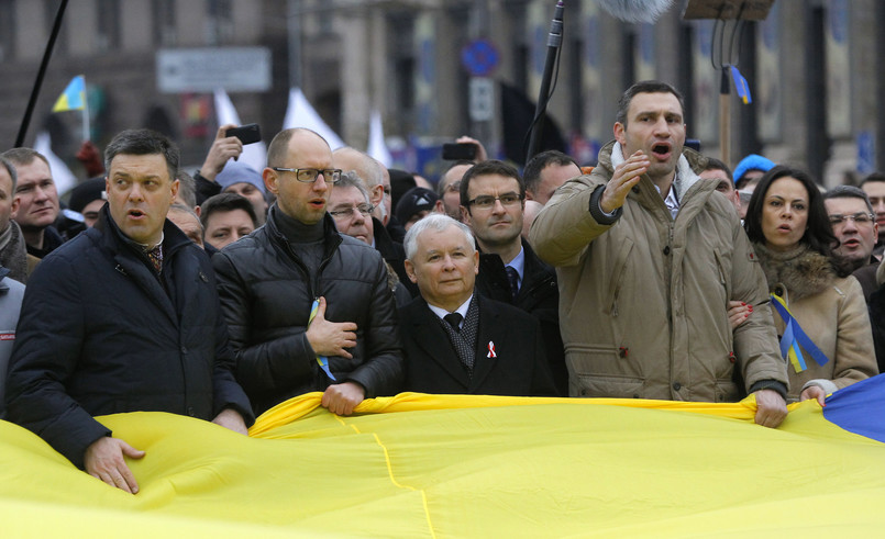 Jarosław Kaczyński w Kijowie