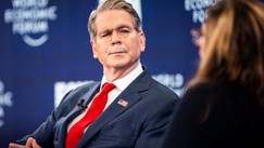 Skot Besent u Davosu 20. januara