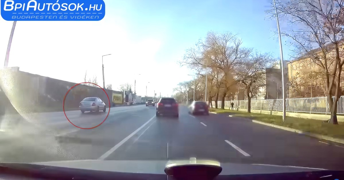 Ámokfutó sofőr hozta a frászt az autósokra Szolnokon: nemcsak felelőtlen, hanem pancser is volt – videó