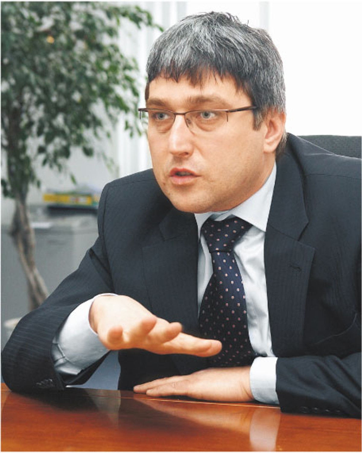 Wojciech Dąbrowski, prezes ARP, chce pomagać firmom Fot. Wojciech Górski