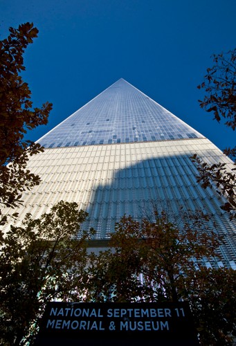 Wieże WTC na Manhattanie