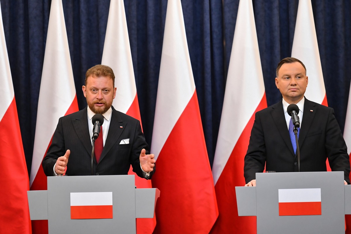 Andrzej Duda i Łukasz Szumowski