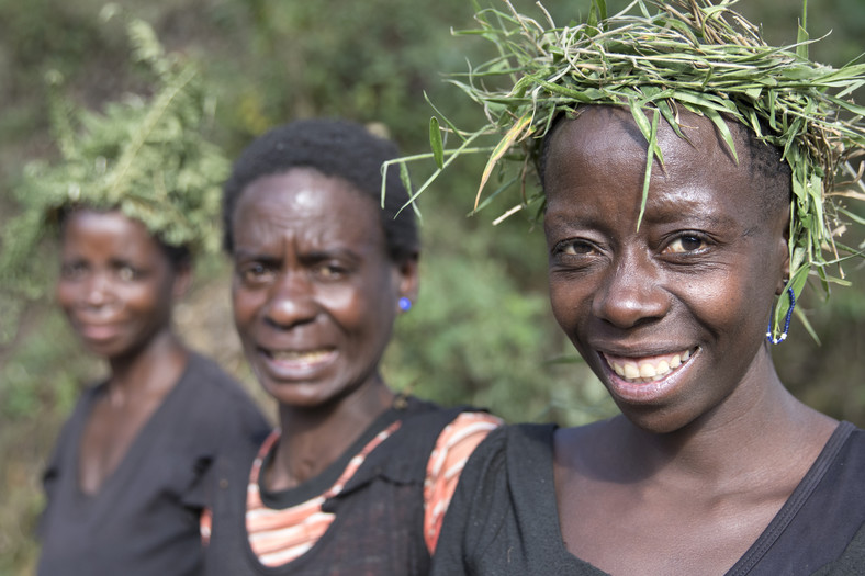 Kobiety z plemienia Ruhija, Jezioro Bunyonyi, Uganda