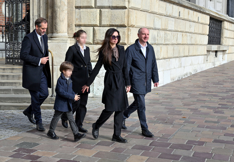 Na Wawelu obecne były też dzieci byłej prezydentówny