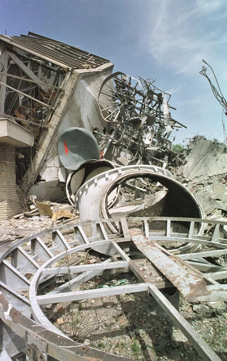 nato bombardovanje 1999 08 avala toranj beograd foto Tanjug R. Prelić