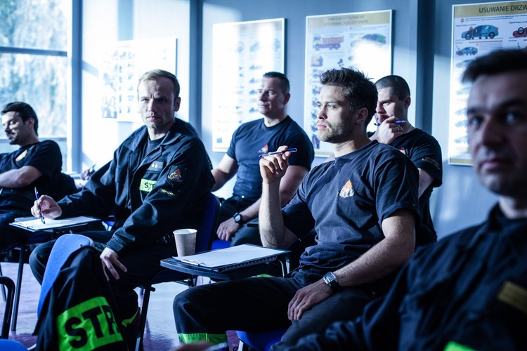 Strażacy / Fot. Grzegorz Gołębiowski/PROFILM