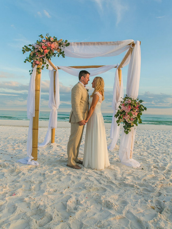 Kasia wzięła ślub na plaży