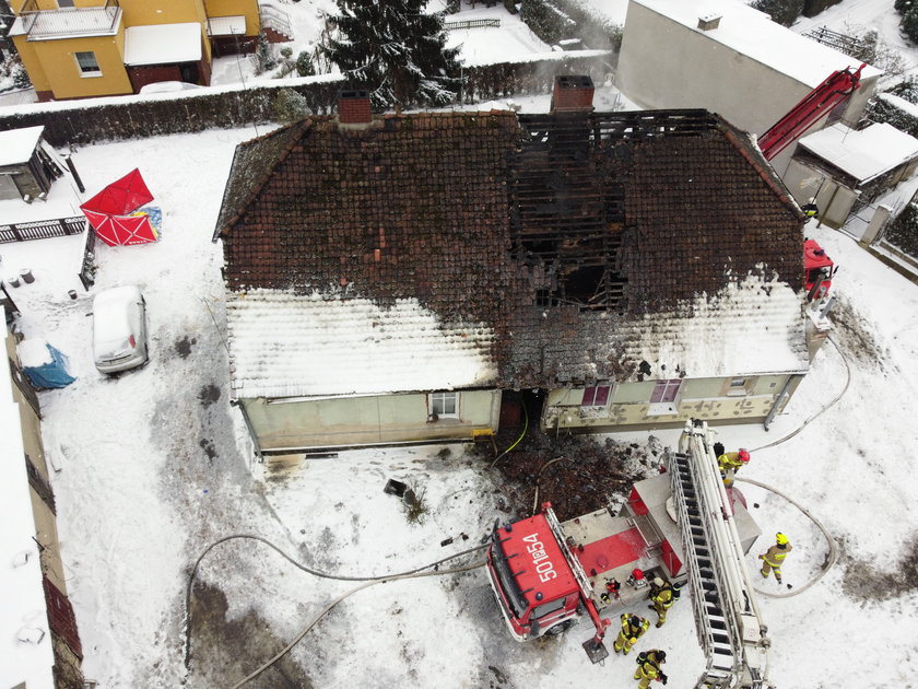 Tragiczny pożar w Międzychodzie. Nie żyją trzy osoby