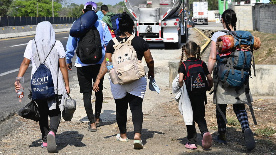 Migranci z Wenezueli w Meksyku