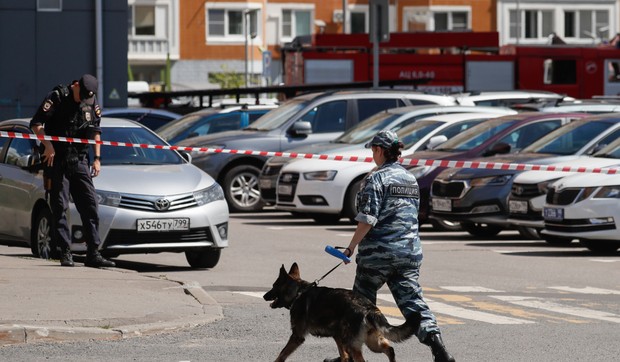 Ilustracija: Ruska policija u Moskvi