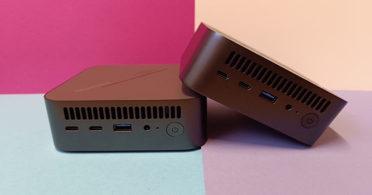 Mini PC Blackview MP100 – AMD Ryzen 7 5825U, 32GB RAM, 1TB SSD, WiFi 6, Windows 11 Pro