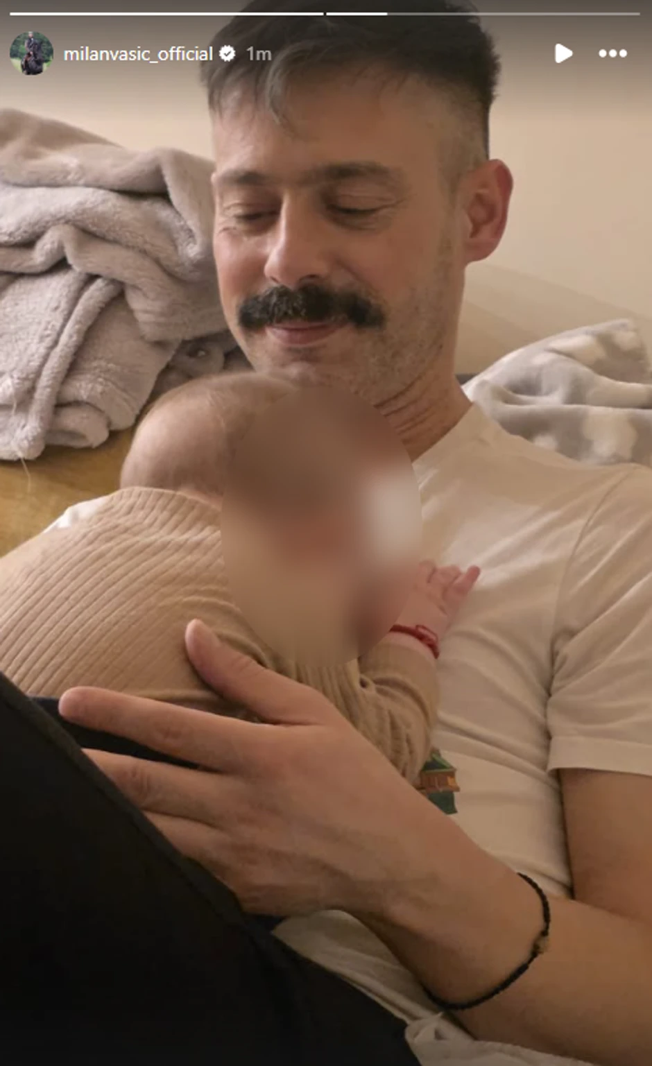 Milan Vasić sa sinom Despotom