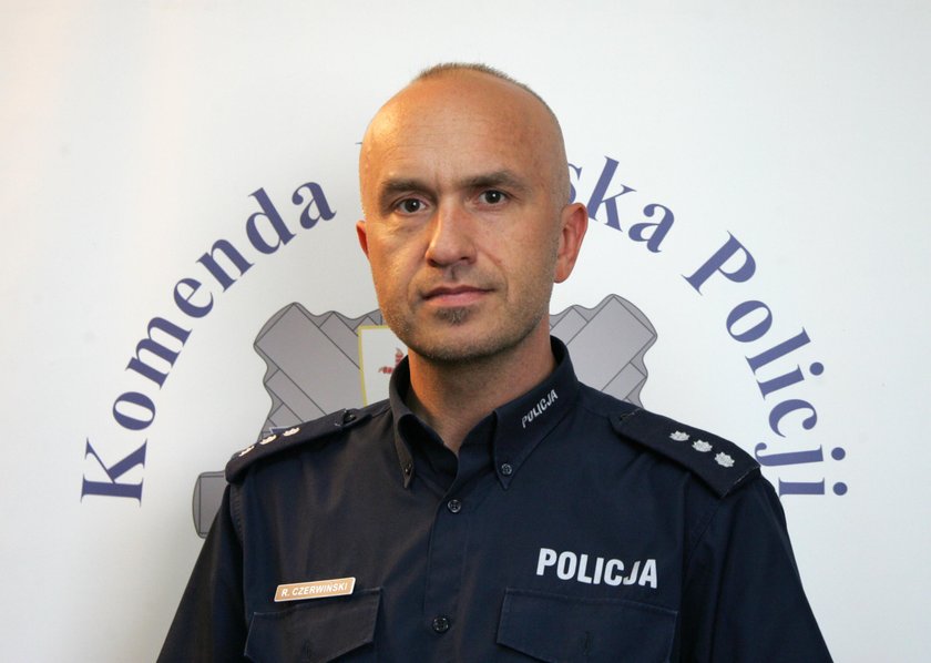 Kom. Robert Czerwiński - rzecznik prasowy słupskiej policji