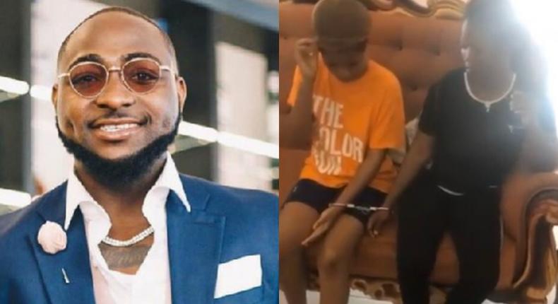 Girls who lied about Davido impregnating one of them arrested 