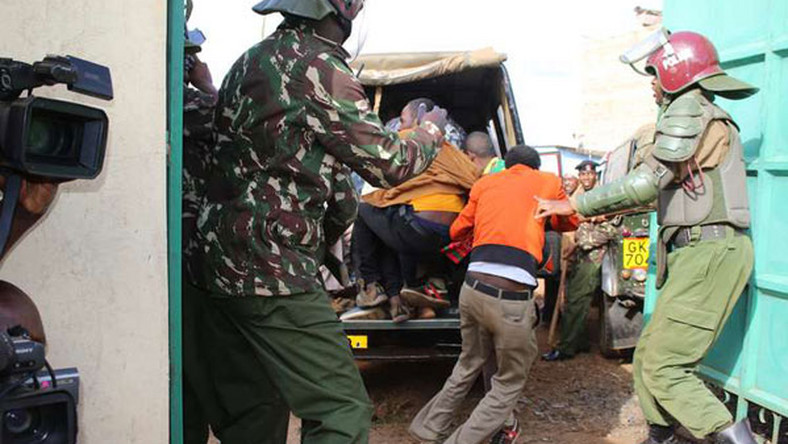 Image result for police kenya arrest