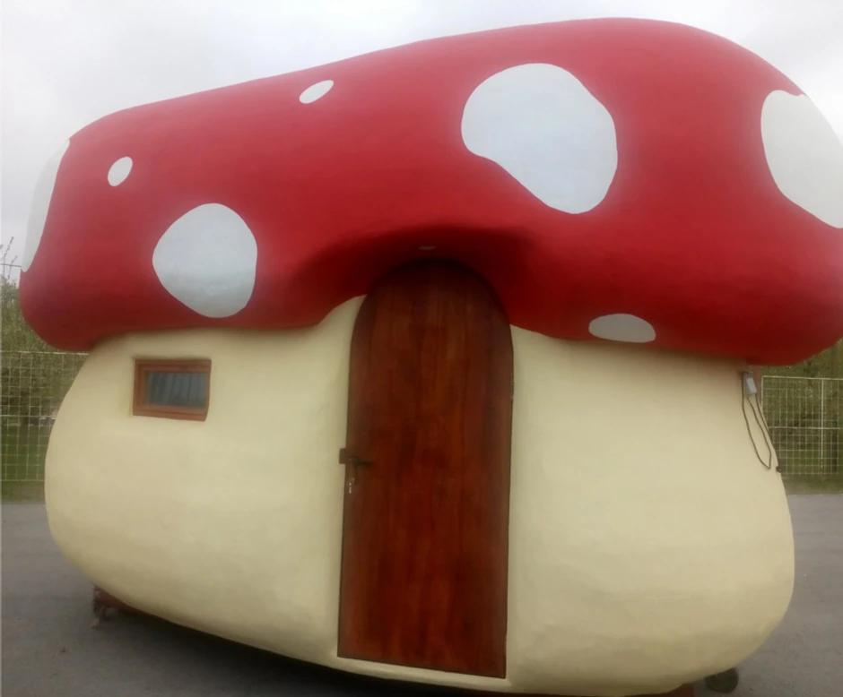 Mobilna kućica - pečurka