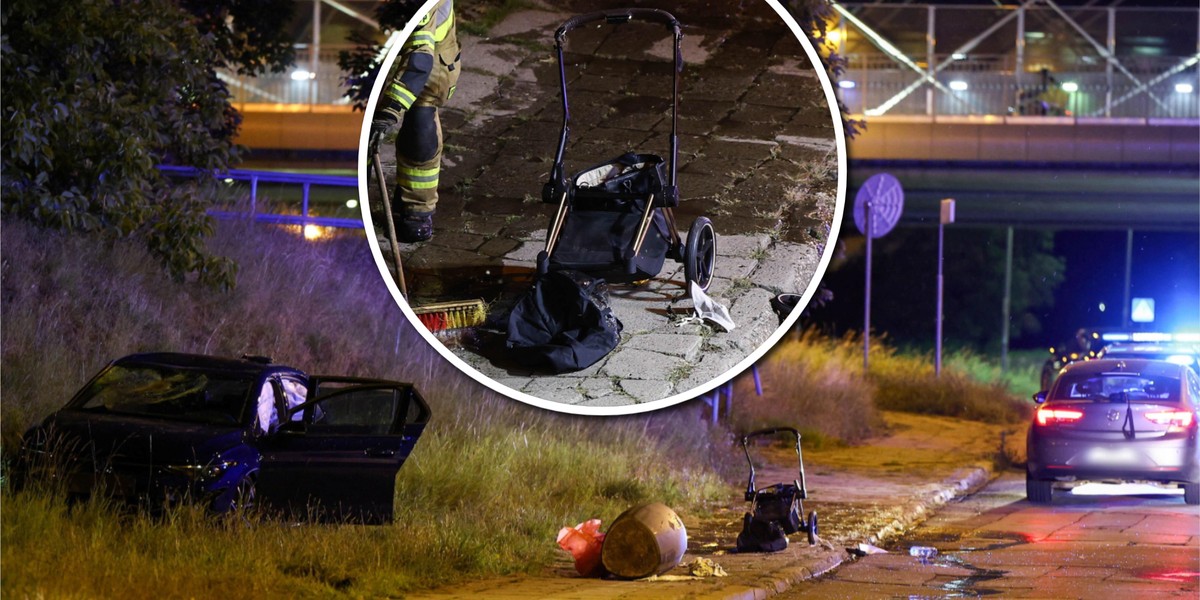 Wypadek w Krakowie. 26-latek zatrzymany. Ustalenia po potrąceniu rodziny.