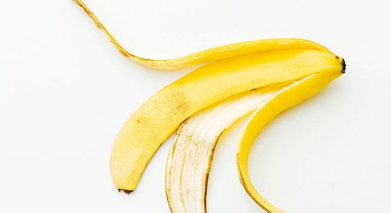 Banana peel work as acne treatment