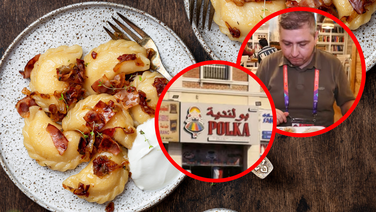 Odwiedził polską restaurację w Katarze. Nie tylko cena pierogów go zaskoczyła